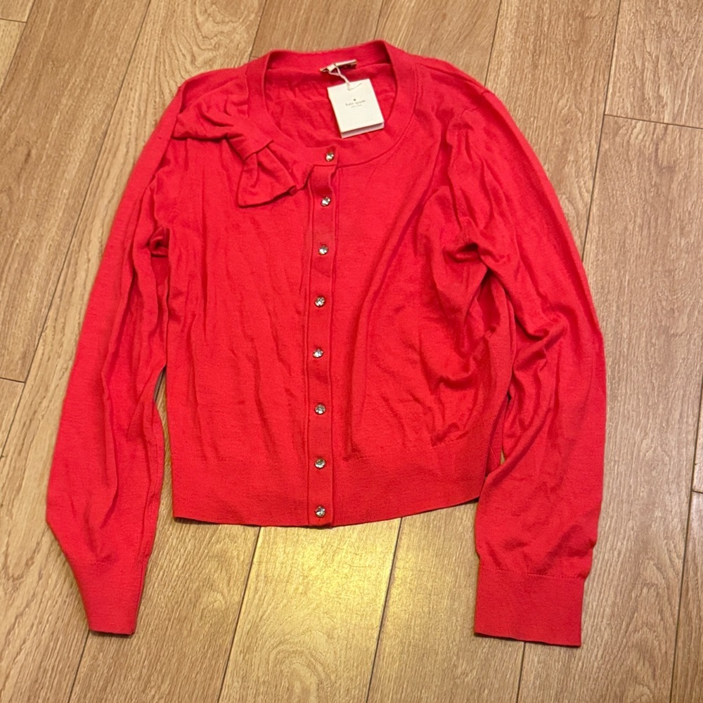 Kate Spade Vibrant Red Sweater